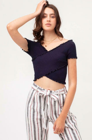 Black Crop Tops