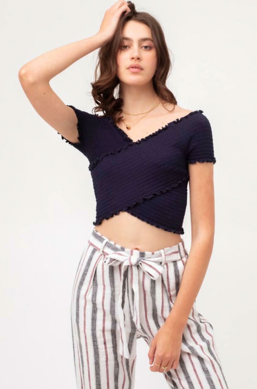 Black Crop Tops