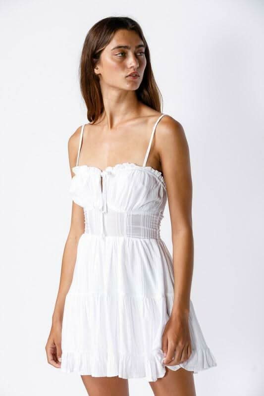 White Sorority white commencement dresses