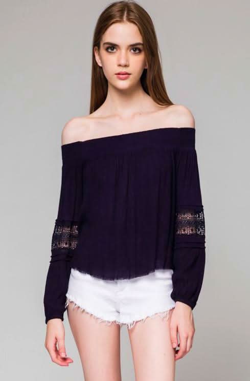Off-the-Shoulder Blouse