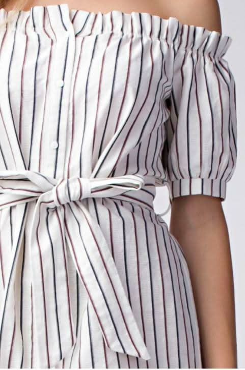 Cute off-the-shoulder dress