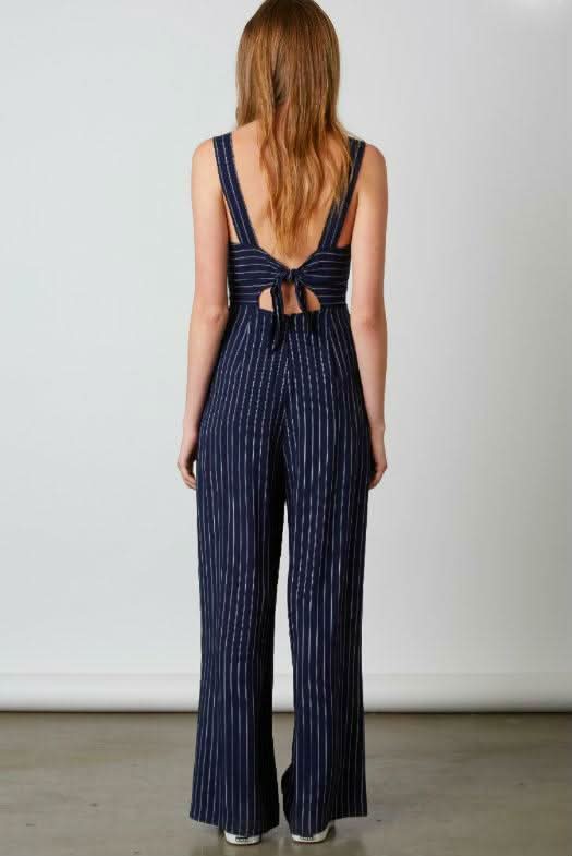 Apron Tie Back Jumpsuit