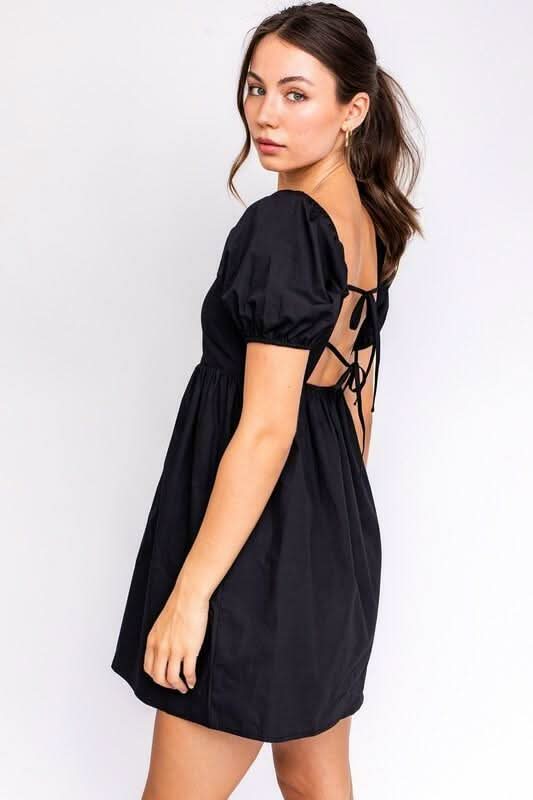Black Babydoll Dress 