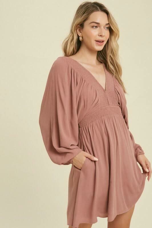 Long Sleeve Casual Dresses