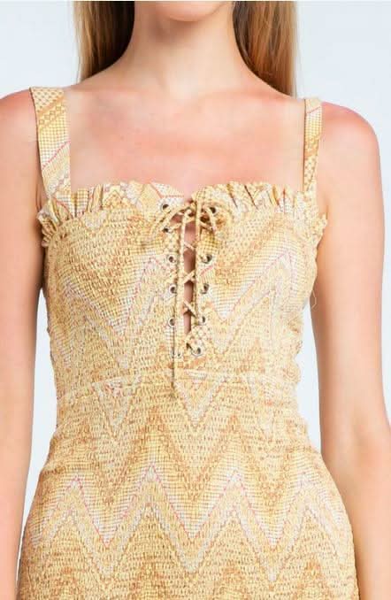 Smocked Tank Mini Dresses