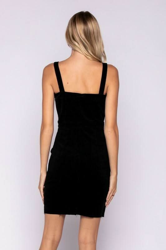 Black Velvet Party Dress