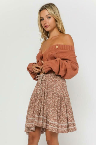 Sara Aragon Knit Cardigan Sweater side