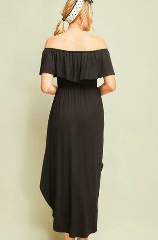 Black Overlay Dress