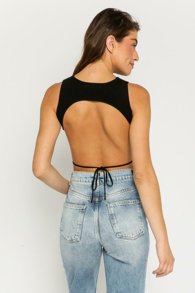 Backless Cropped Tanks