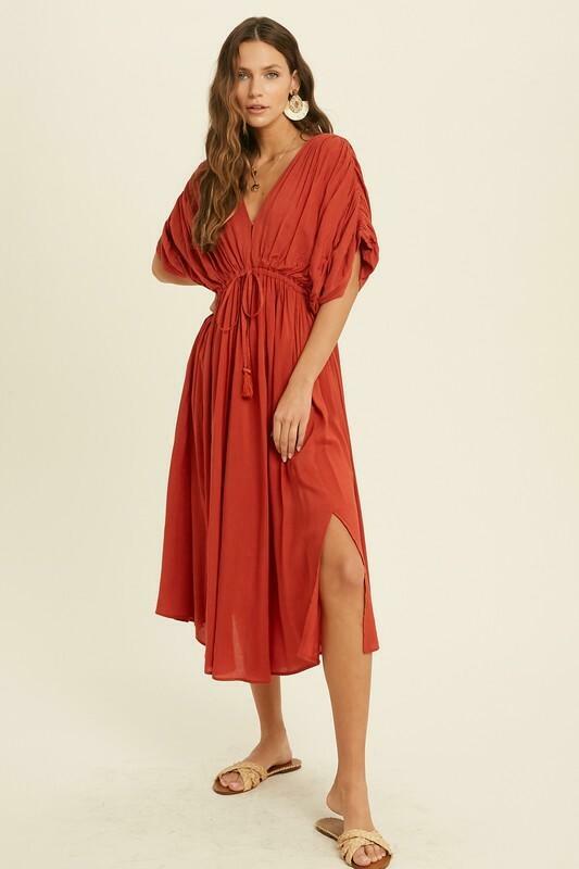 Shop New Fashionable Red Dresses For Women At Boho Pink