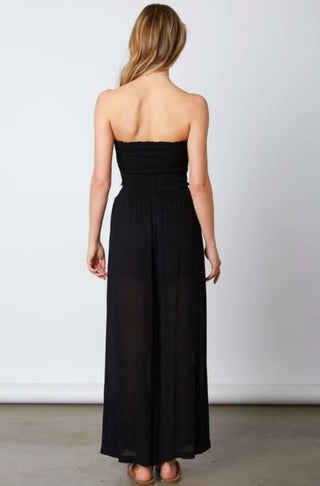 Baja Black Two-Piece Jumpsuit - Back View