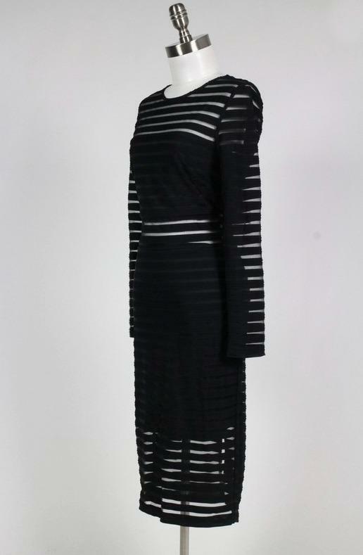 Limitless Shadow Striped Midi Dress -  BohoPink
