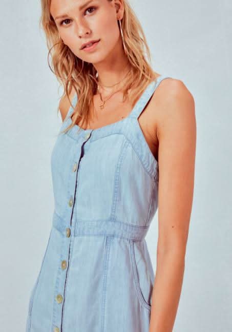 Tencel Denim Tank Dress