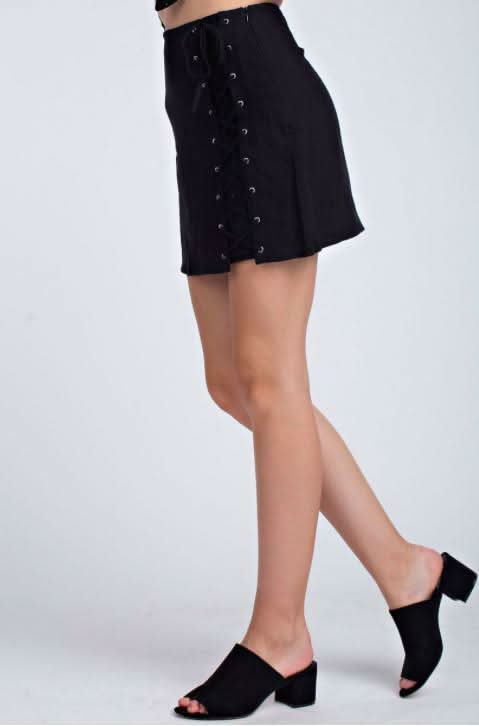 A Line Mini Skirt