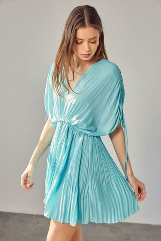 light blue graduation dress short sleeve mini dress