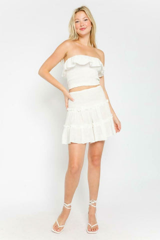 White Dress Set