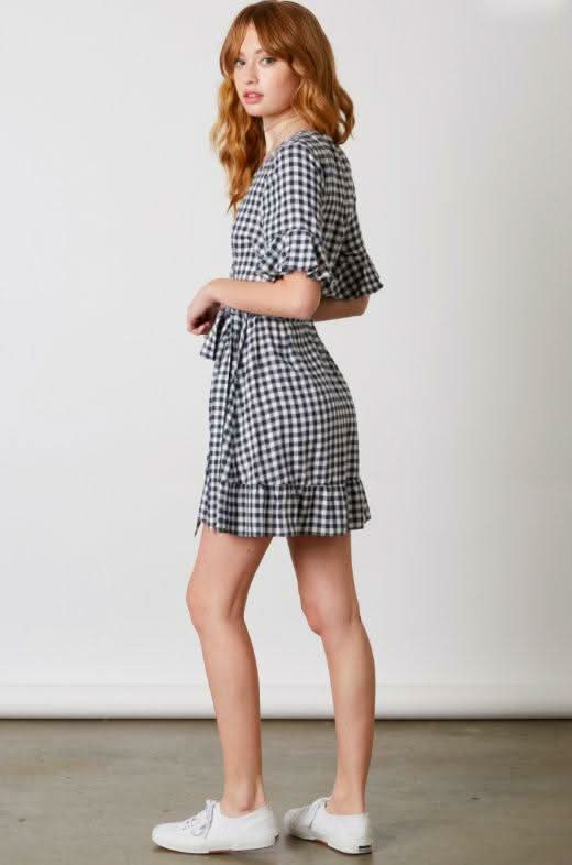 Gingham Mini Dresses