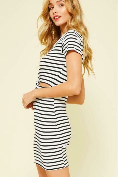 Striped Tee Dresses