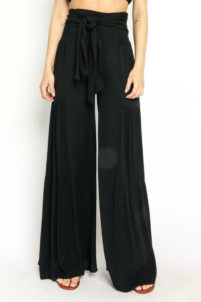 By The Shore Black Two-Piece Jumpsuit -  BohoPink