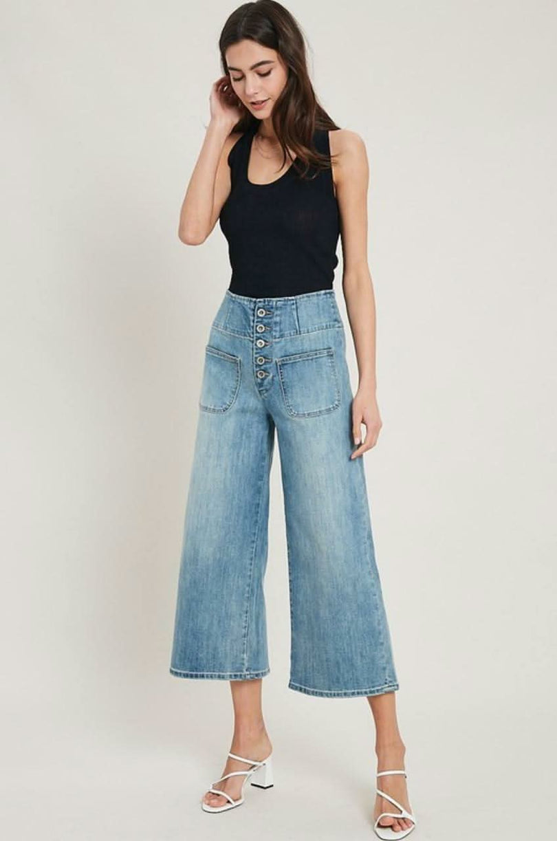 Every Day Black Ribbed Tank Top -  BohoPink