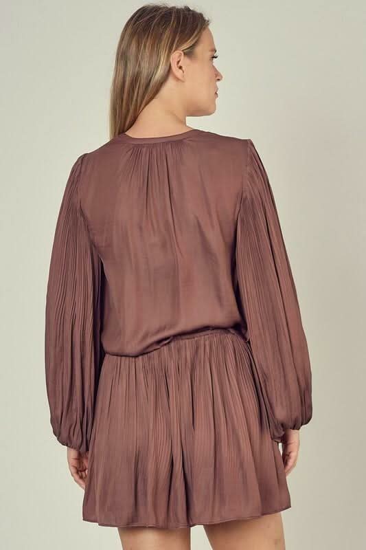 Long Sleeve Mini Dresses