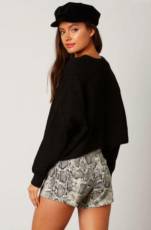 Snake Print Skorts