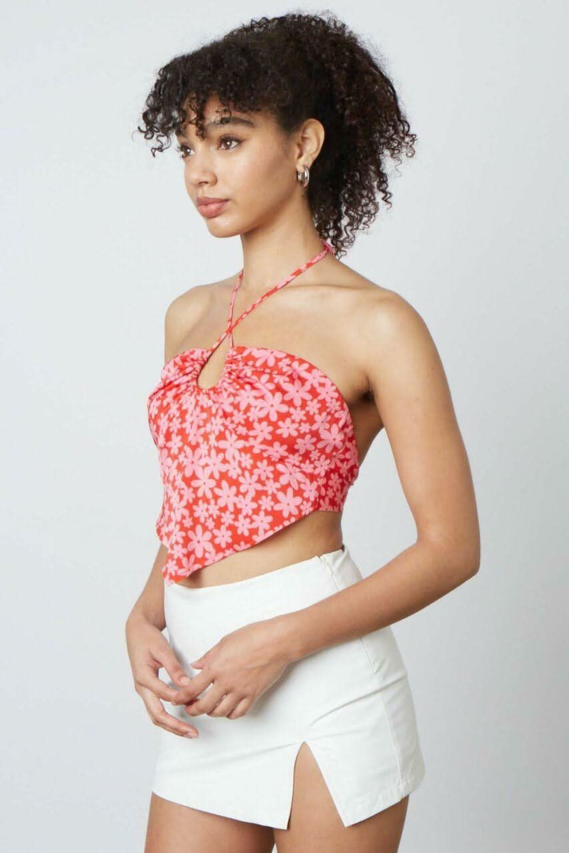 Floral Crop Tops