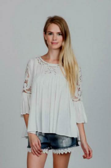White Lace Top