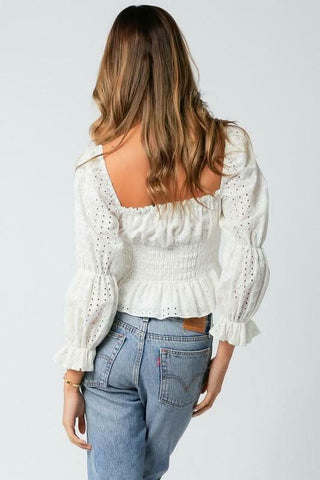 Eyelet Lace Tops