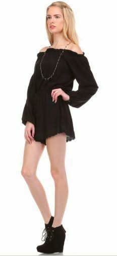 Off-The-Shoulder Rompers