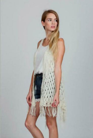 Boho Sweater Vest
