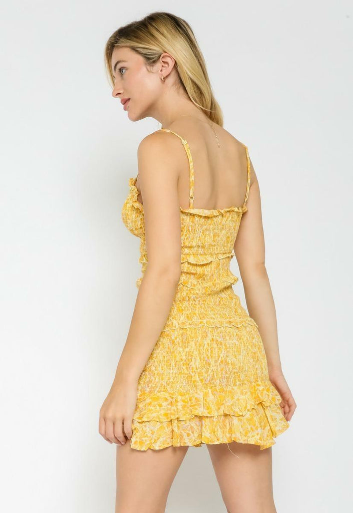 Yellow Mini Dresses