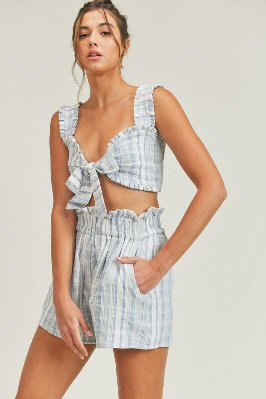 Two-Piece Shorts Set