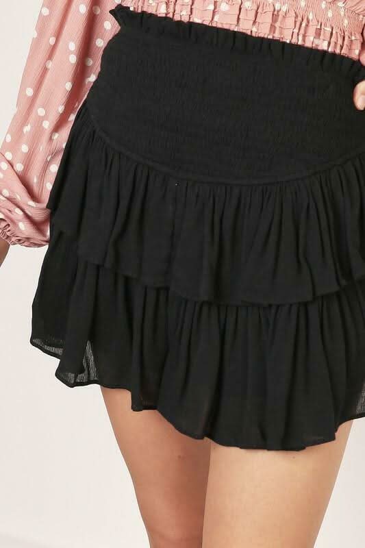 Black  Mini Skirt