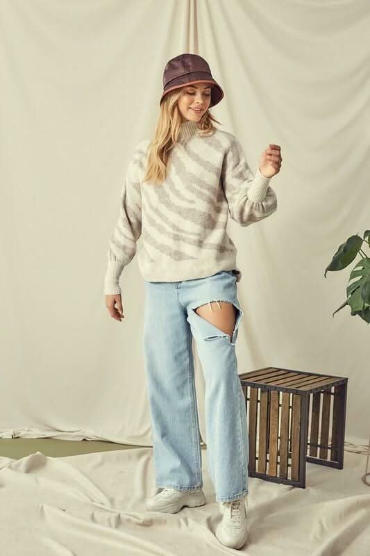 Oversized Turtleneck Sweaters