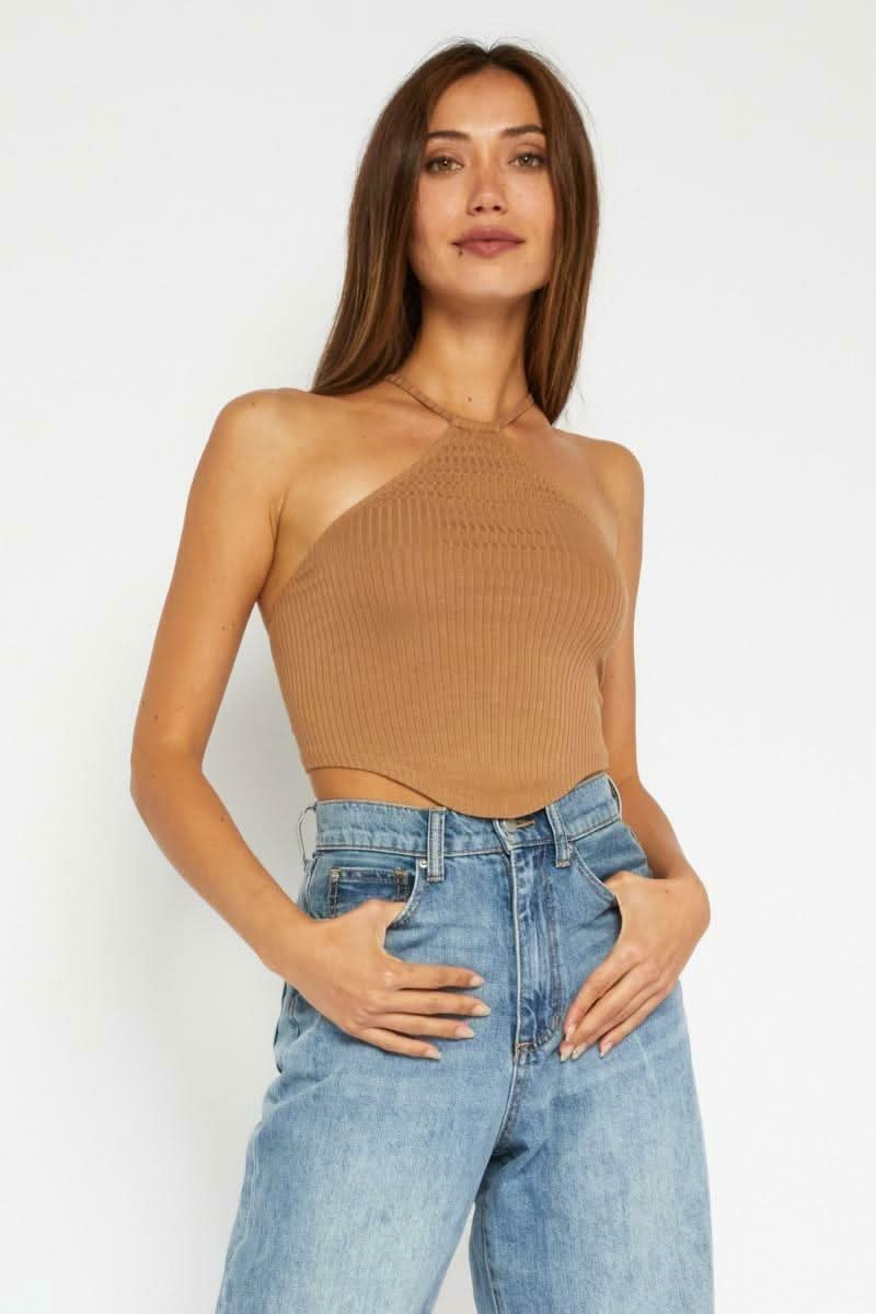 Cropped Halter Top