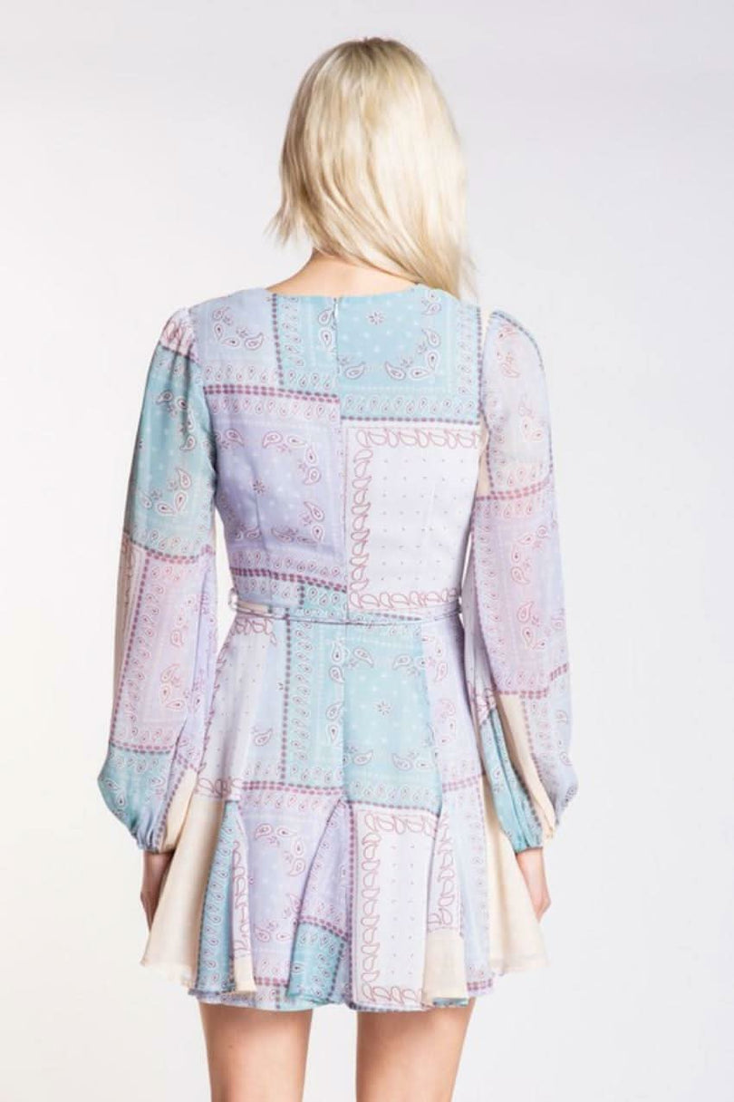 Cute mini smock dress