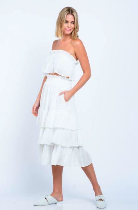 Ruffle Two-Piece Set