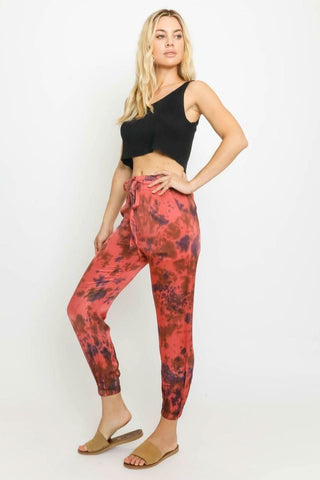 Satin Jogger Pants 