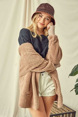 Hoodie Longline Jacket 