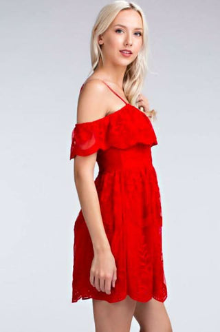 Lace Off-the-Shoulder Dresses 