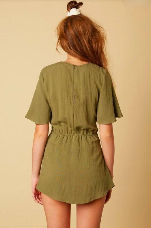 Olive Rompers for Women