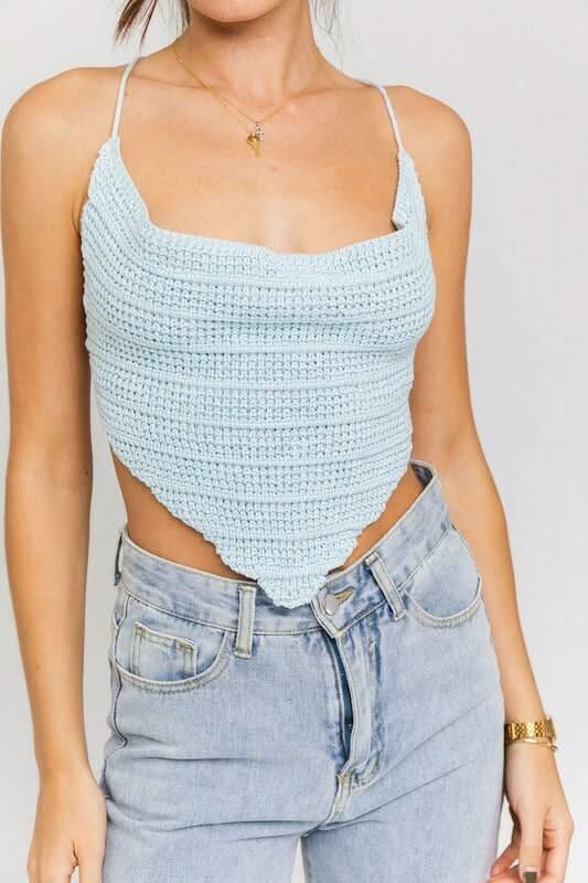Cute Crochet Crop Tops