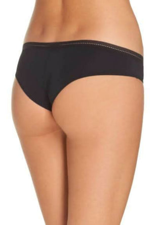 Free People Truth Or Dare Black Tanga -  back