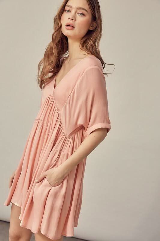 Blush Mini Dress 