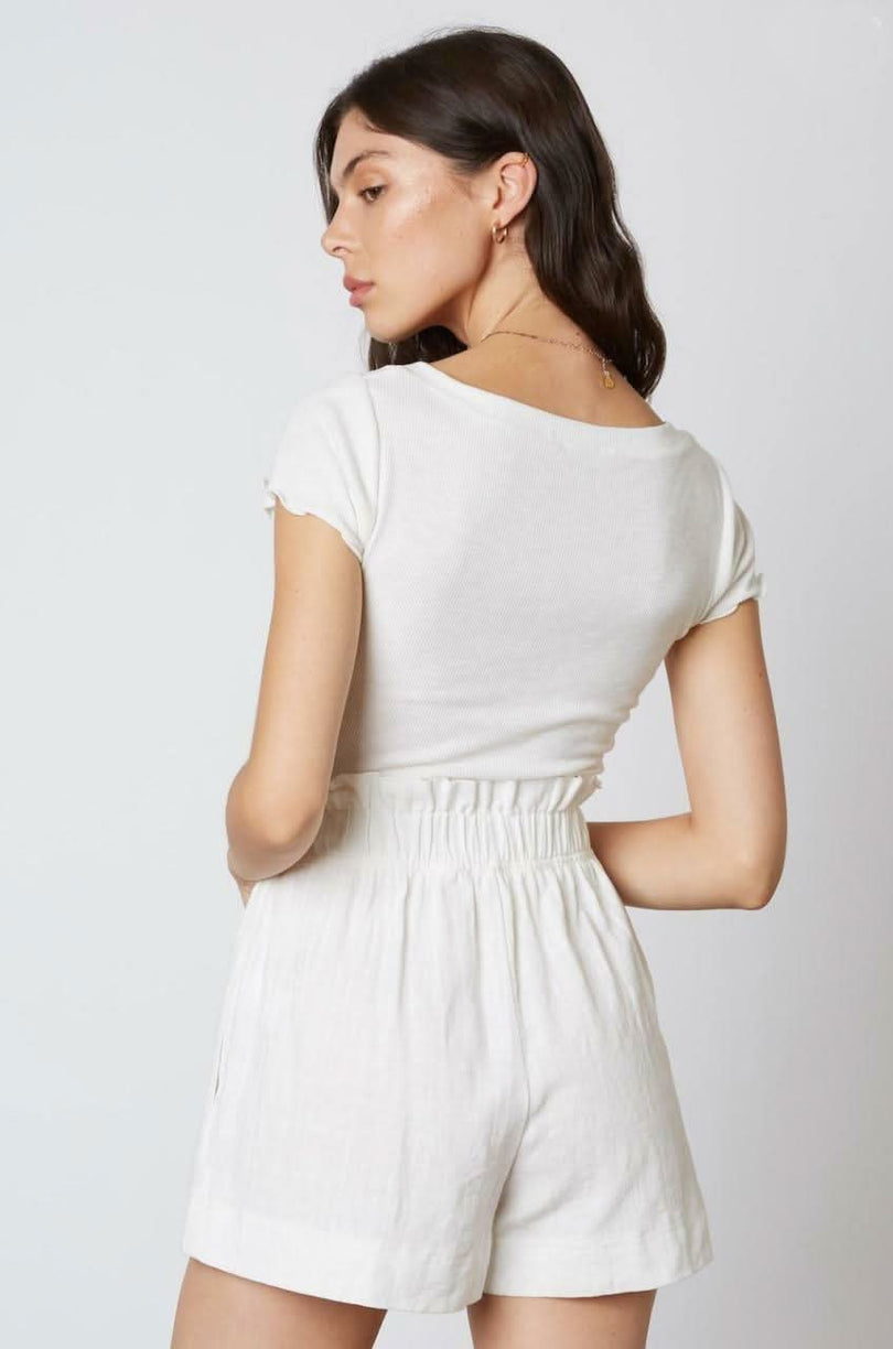 Elasticized Waist Shorts