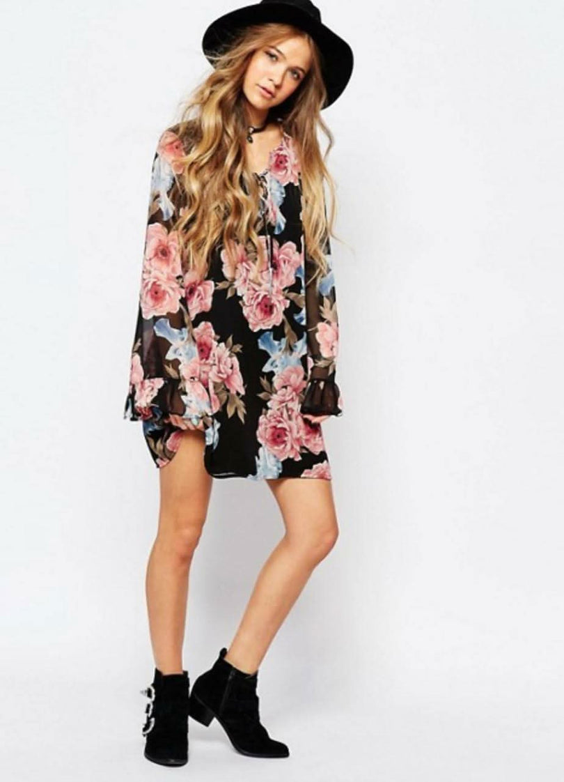 Floral Shift Dresses
