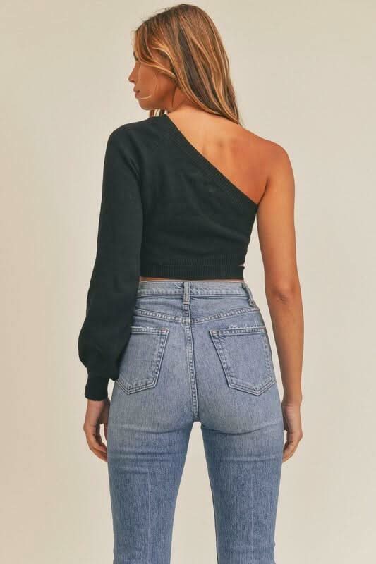 One Shoulder Sweaters