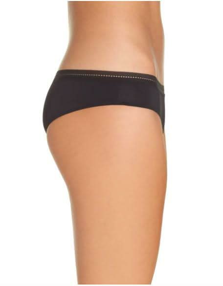 Free People Truth Or Dare Black Tanga -  BohoPink