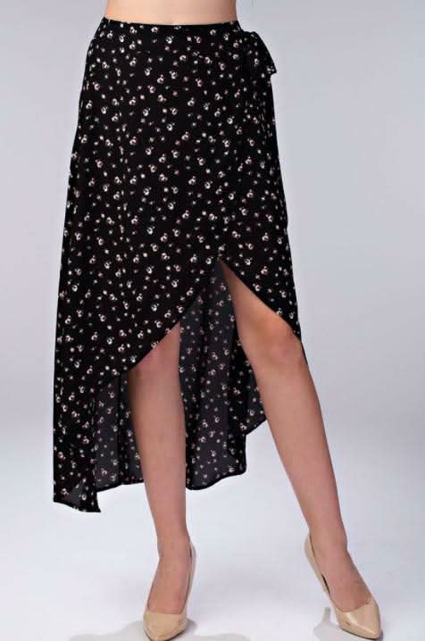 Floral Midi Skirt & Top Set